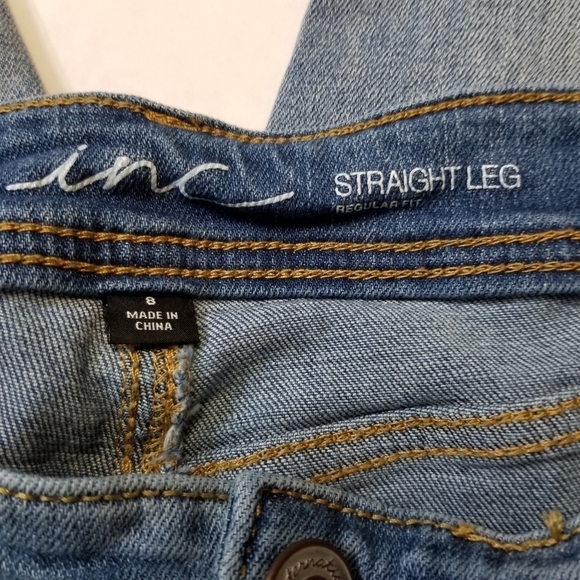 Inc jeans Size 8 Straight leg regular fit Midrise - Picture 6 of 8